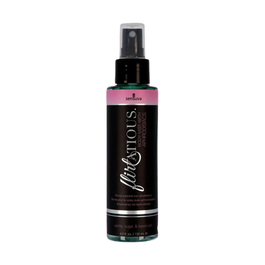 It’s time to feel sexy with the Flirtatious body mist from Sensuva.
