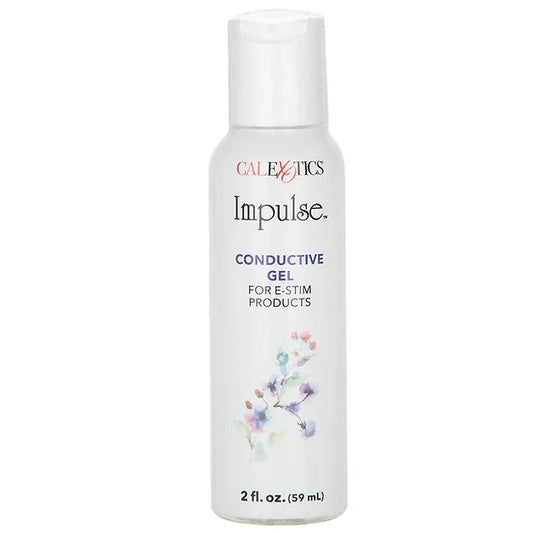 Impulse Conductive Gel for E-stim Products mpulse Conductive Gel is glycerin-free, body safe gel meant to increase conductivity and enhance electro-stim sensation. Amplify sensation and take e-stimulation to the next level with this body-safe colloidal silver conductivity gel.